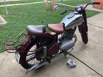 Ogar 350 typ 12, pérák 350 r.v. 1948 - výrobní číslo 132 - 5