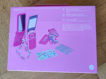 HMD Barbie Phone telefon , růžový - nepoužitý, záruka. - 5