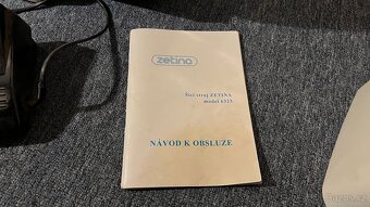Šicí stroj Zetina 6233 - 5