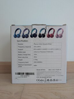 Dětská Bluetooth sluchátka iClever BTH03 - 5