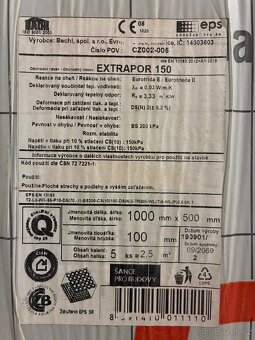Polystyren extrapor 150 - 100mm 22,5m2 - 5