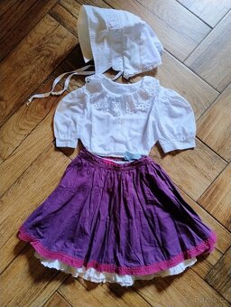 Kostým středověk selka, kroj 1-5let - 5