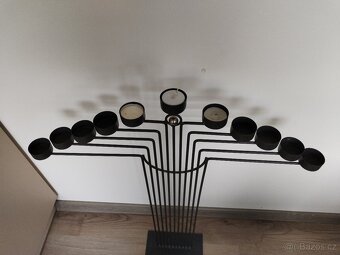 Originální kovový svícen 80 cm - 5