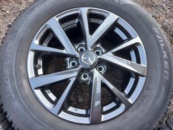 Prodám sadu Orig ALU kol Mazda 215/65R16 zimní - 5
