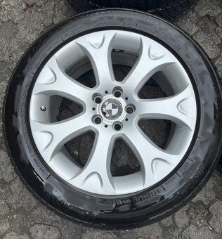 ALU KOLA R19 5X120, ORIGINÁL BMW X5 / X6, ZIMNÍ PNEU 7MM - 5