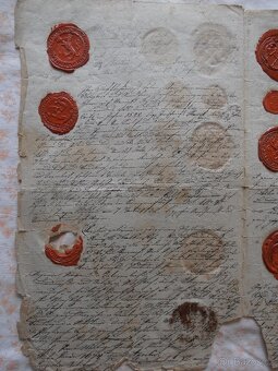 Brandýs nad Orlicí, historická listina, dokument z 18.stol. - 5
