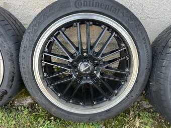 Borbet 5x112 17" zánovní letní prémiové 225/45/17 - 5