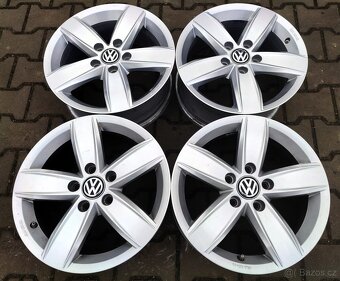 Alu kola originál Volkswagen Touran II 5x112 R16 Corvara - 5