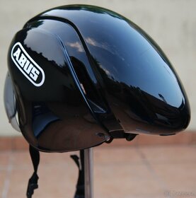 Časovkařská přilba Abus GameChanger TT shiny black - 5