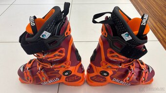 Lyžařské boty DALBELLO DS 120 red/orange MP 265 - 5