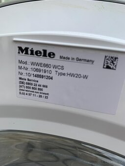 Pračka Miele TwinDos W1 - 5