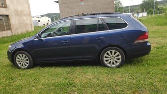 VW Golf 6 combi 1,6 TDi 77kw úsporné auto - 5