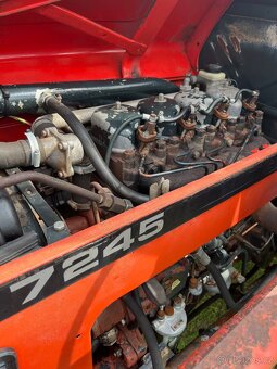 Zetor 7245 s čelním nakladačem s SPZ - 5