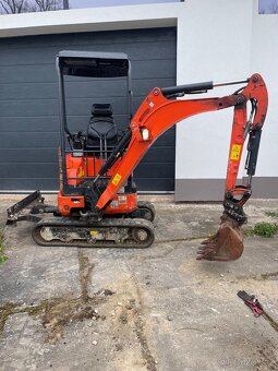 Minibagr Kubota u17 - 3 - 5