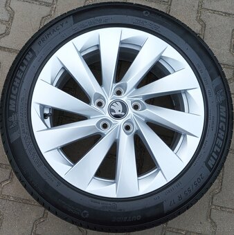 Originál sada disků Škoda Octavia IV 5x112 R17 Mensa - 5
