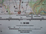 Vojenská profesionální tajná mapa Rakovník ČSLA - 5