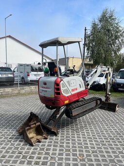 půjčení minibagru Takeuchi o váze 1,8t (díky tomu vykope) - 5