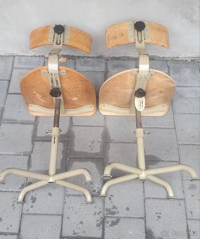 Industriální židle 4ks - 5