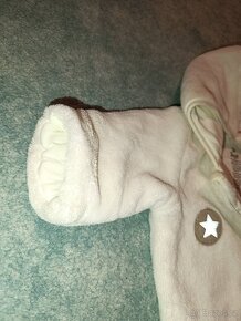 Zimní overal LittleAngel Mazlík bílý 56 - 5