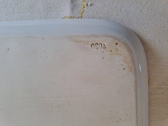 starý porcelánový tác MZ Altrohlau CMR Czechoslovakia - 5
