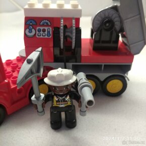 Lego duplo 10592 - hasičské auto, hasiči - 5