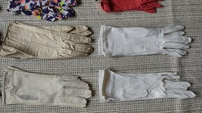 Retro vintage dámské rukavičky vel. S, 49 Kč za kus - 5