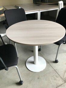 Konferenční stůl kulatý 80cm - 5