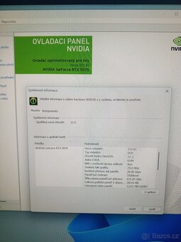 Nový ASUS RTX 5070; i7 14700Kf, ASUS Z790 TUF WiFi DDR5 32GB - 5