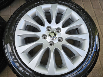 ALU letní kola Škoda 5x112 R17 Superb II Laurel - 5