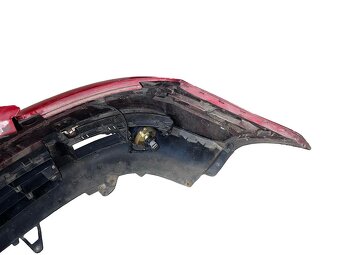 Přední nárazník vínová metalíza LA3W VW Caddy 2K r.v. 2008 - 5