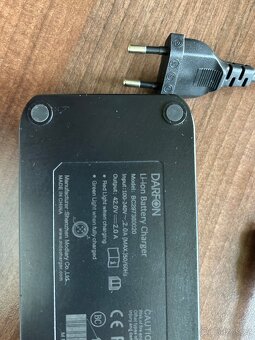 Nabíječka Darfon 42V 2A vc. Adaptéru pro baterie Darfon - 5