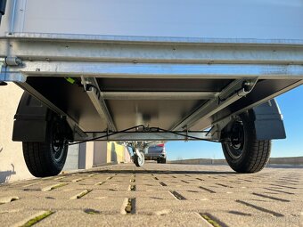 Nebržděný skříňový přívěs DEBON C255 UB, Composite, 750 kg - 5
