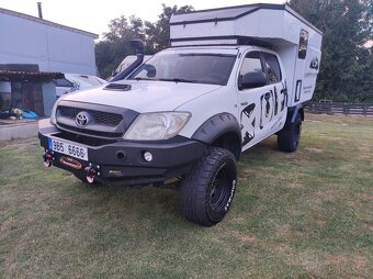 Toyota Hilux camper offroad obytné obytná nástavba - 5