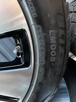 5x112 R19 8J ET34 Mercedes Benz + 235/55 Bridgestone - 5