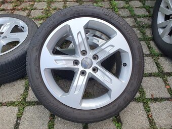 Alu kola 5x112 r17 7,5j et43 letni pneu 225/45/17 - 5