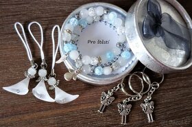 Andělka klíčenka - dáreček, co potěší maminku ke Dni matek - 5