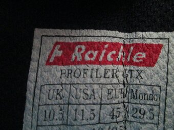 zimní Raichle GTX....vel.45,5 - 5