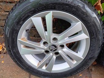 ALU kola zimní 185/60 R15 na ŠKODA Fabia3, Rapid - 5