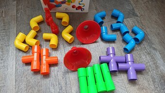 Saxoflute stavebnice zn.Quercetti - 5