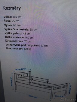 Detska postel IKEA KRITTER - 5