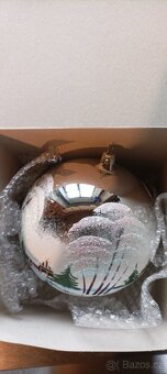 Skleněná vánoční koule - 5