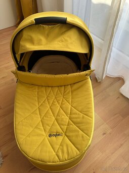 Cybex priam lux carry cot mustard yellow - hluboka korba - 5