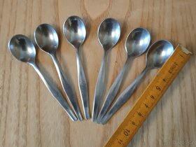 Jednotlivé kusy retro příborů,sady Mocca lžiček - 5