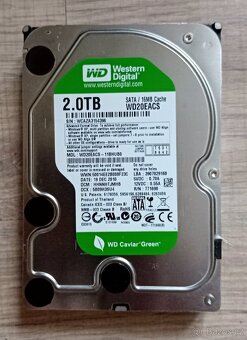 Harddisk WD Caviar Green 2TB - 5