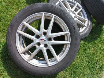 Alu kola 17", pneu zimní 215/55 R17 - 5