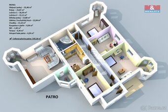 Prodej rodinného domu, 295 m², Praha, ul. Dobrošovská - 5