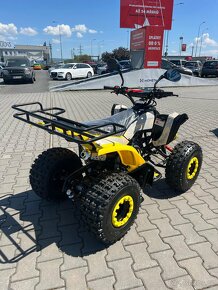 Dětská čtyřkolka UpBeat Shadow 125cc 3G8 - Žlutá - 5