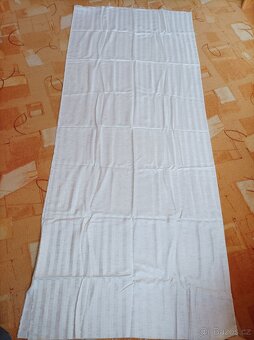 LÁTKA - METRÁŽ - PODŠÍVKOVINA- přírodní odstíny - 5