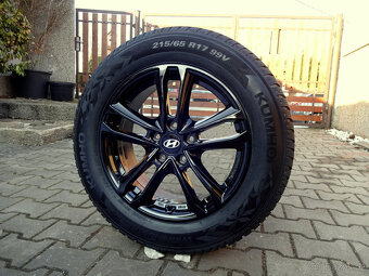 NOVÁ ZIMNÍ ALU HYUNDAI, KIA 17" 5x114,3 pneu 215/65R17 Kumh - 5