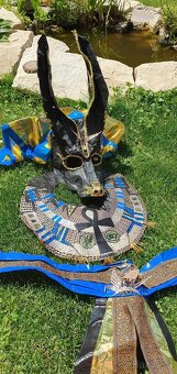 Karnevalové masky Anubis a Bastet - 5